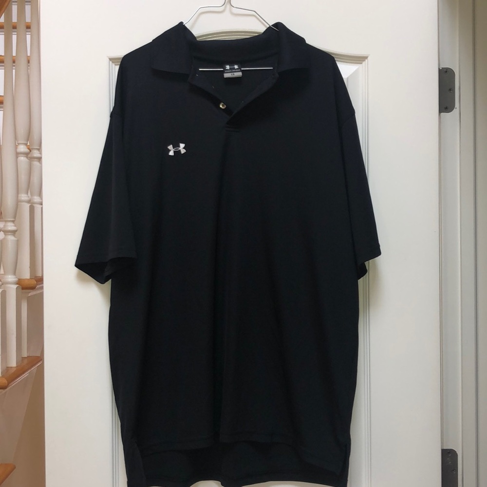 Men’s Under Armor Black Polo